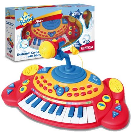 Электронное пианино детское с микрофоном